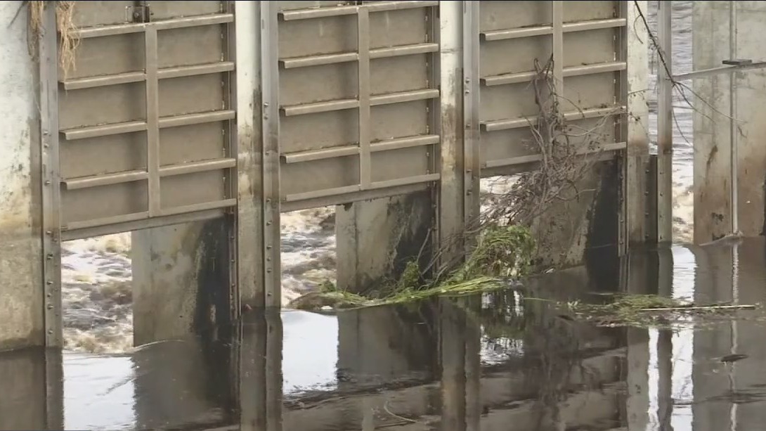 Repairs on damaged water control structures underway